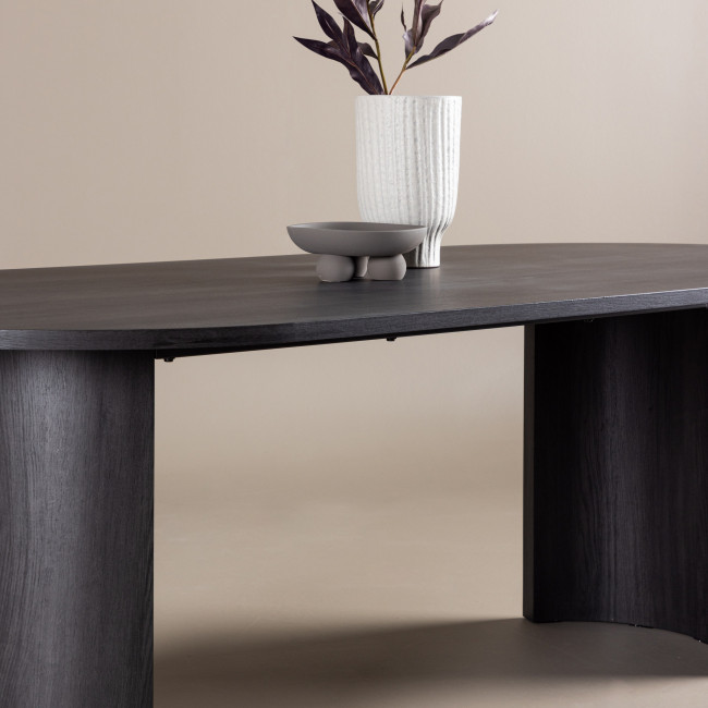 Grundsund - Table à manger 10 personnes ovale en bois