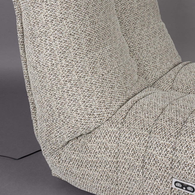 Hamilton - Fauteuil relax inclinable en tissu 