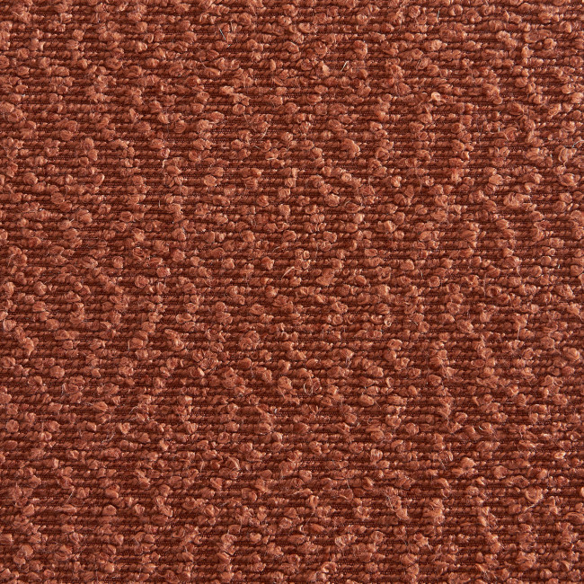 Nalon - Lot de 2 chaises en tissu bouclette et métal