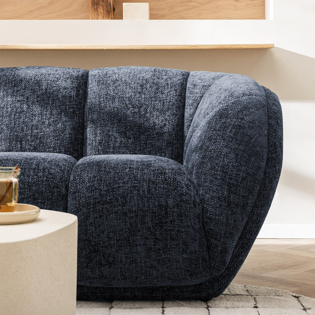 West - Canapé 3 places en tissu