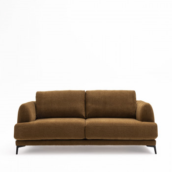 Kinna - Canapé convertible ouverture express 3 places en tissu