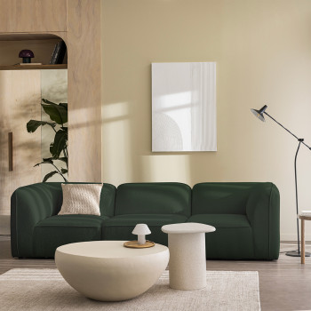 Noor - Chauffeuse pour canapé modulable en tissu bouclette
