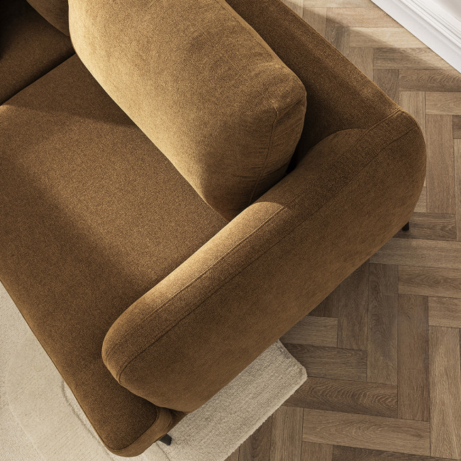 Kinna - Canapé 3 places en tissu