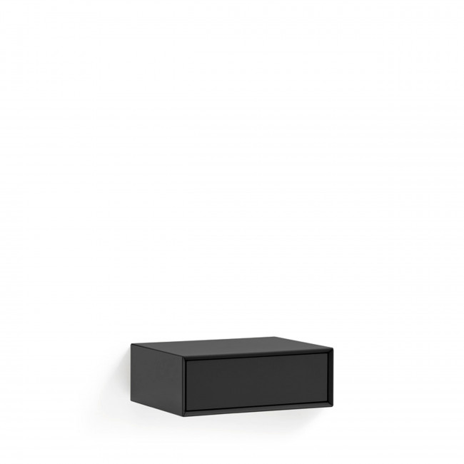 Platt - Table de chevet 1 tiroir murale en bois 