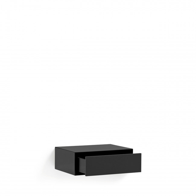 Platt - Table de chevet 1 tiroir murale en bois 