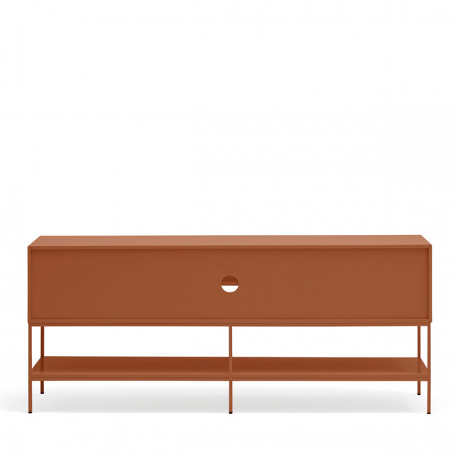 Platt - Meuble TV 2 portes en bois et métal L175cm