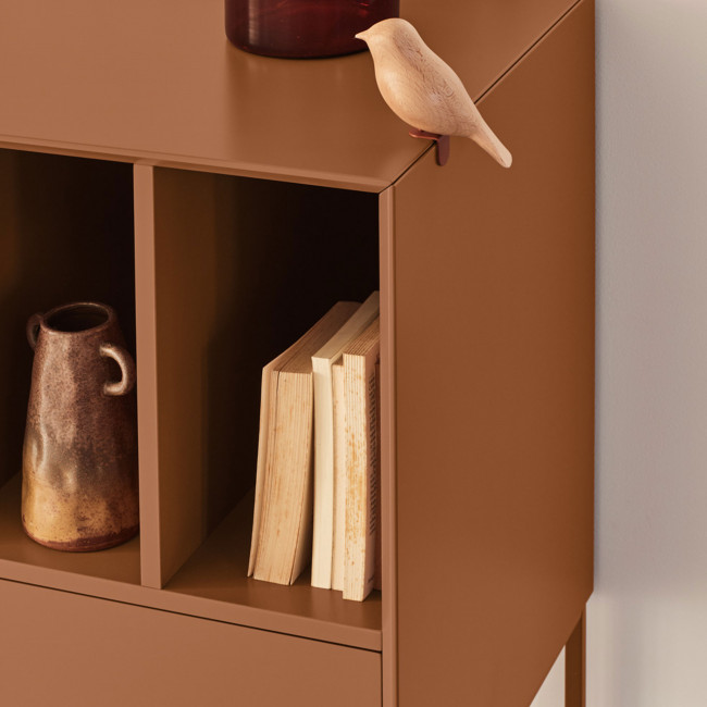 Platt - Buffet 2 portes en bois et métal L166 cm