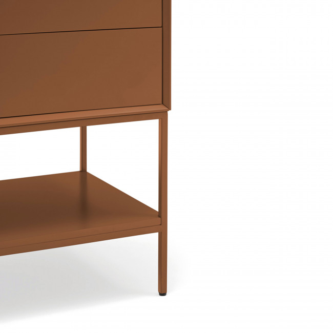 Platt - Buffet 2 portes en bois et métal L166 cm