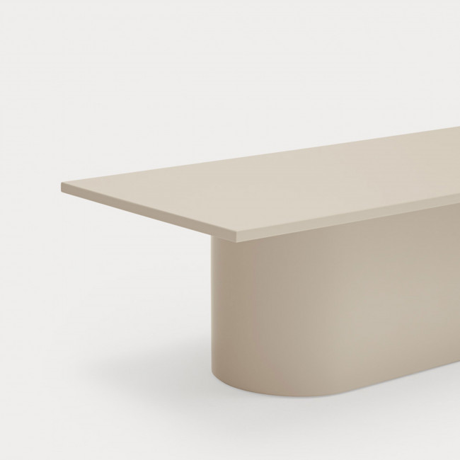 Totem - Table basse en bois et métal