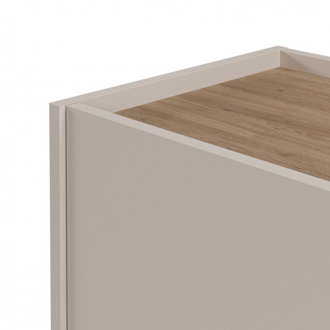 Boxy - Buffet 3 portes en bois et métal L150cm