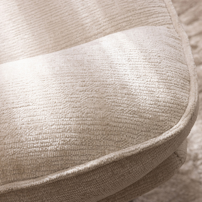 Sofia - Fauteuil pivotant pieds étoiles en velours