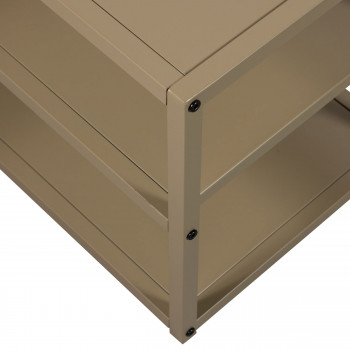 Teun - Meuble TV en métal L120cm