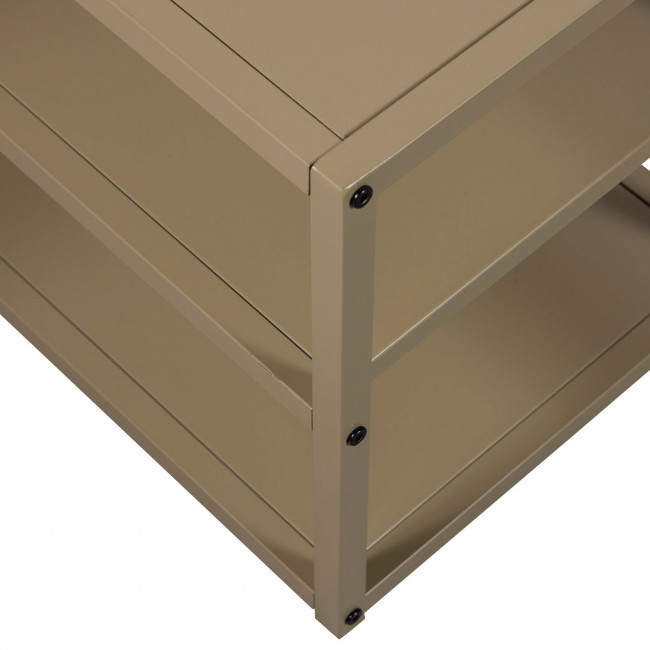 Teun - Meuble TV en métal L120cm