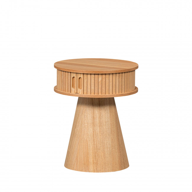 Karri - Table de chevet 2 portes en bois