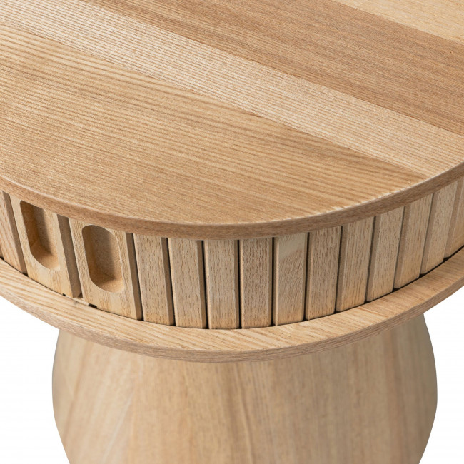 Karri - Table de chevet 2 portes en bois