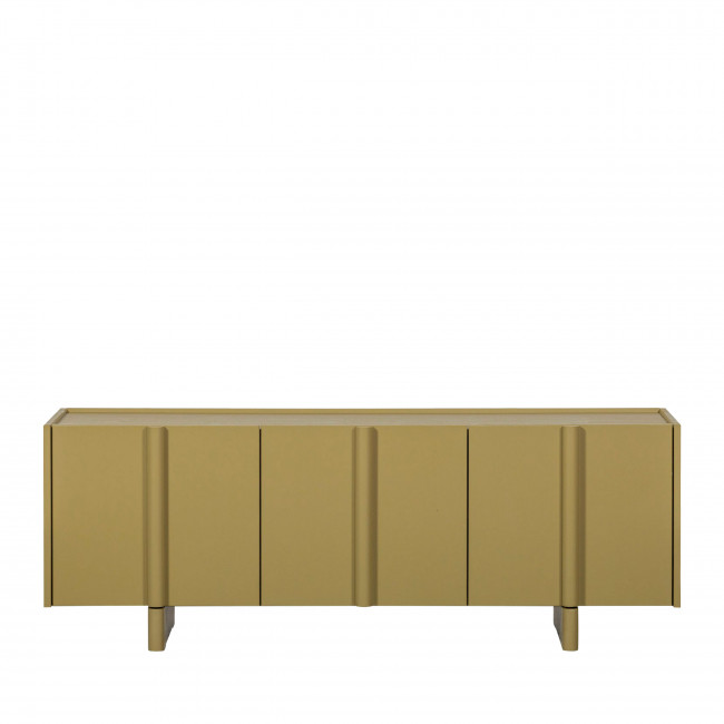 Basu - Meuble TV 3 portes en bois L152cm