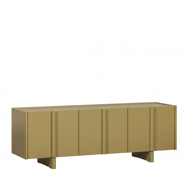 Basu - Meuble TV 3 portes en bois L152cm