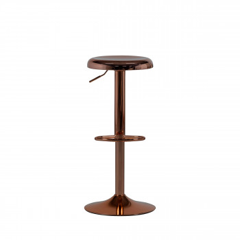 Isaac - Tabouret de bar réglable en métal H61-81cm