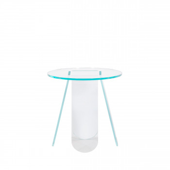 Walt - Table d'appoint ronde en acrylique ø40cm