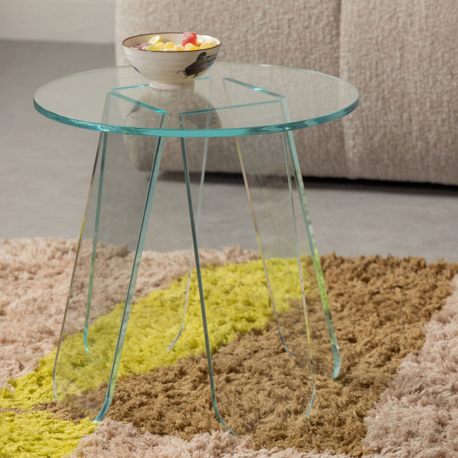 Walt - Table d'appoint ronde en acrylique ø40cm