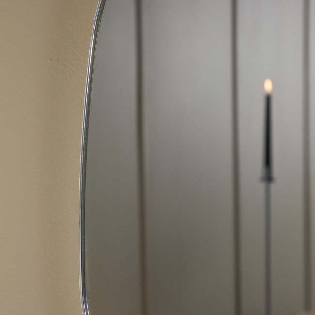 Askersund - Miroir organique en aluminium 65x40cm