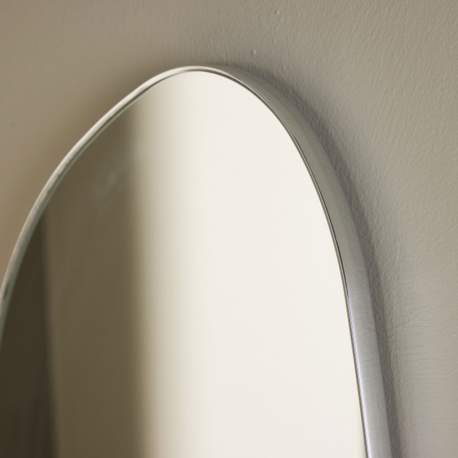 Askersund - Miroir organique en aluminium 65x40cm