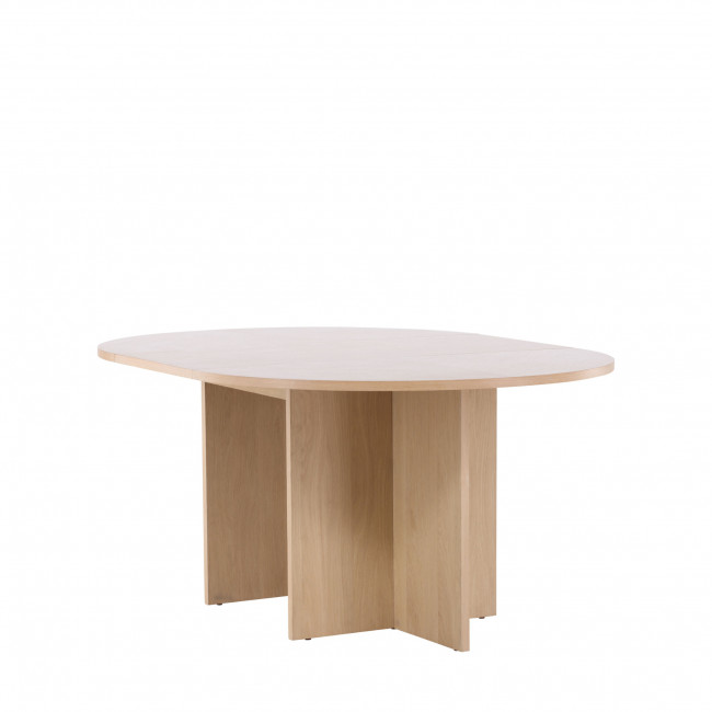 Strada - Table à manger extensible 6 à 8 personnes en bois 120-170x120cm