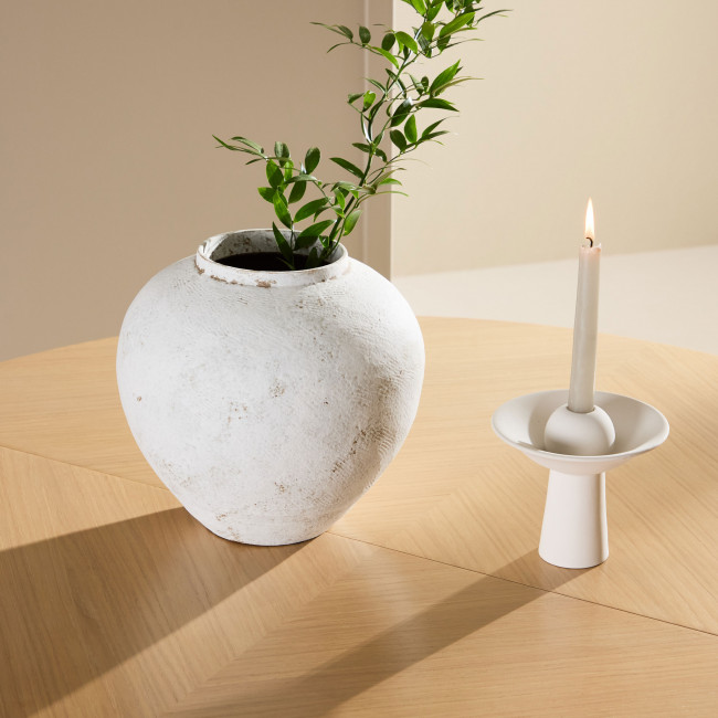 Strada - Table à manger extensible 6 à 8 personnes en bois 120-170x120cm