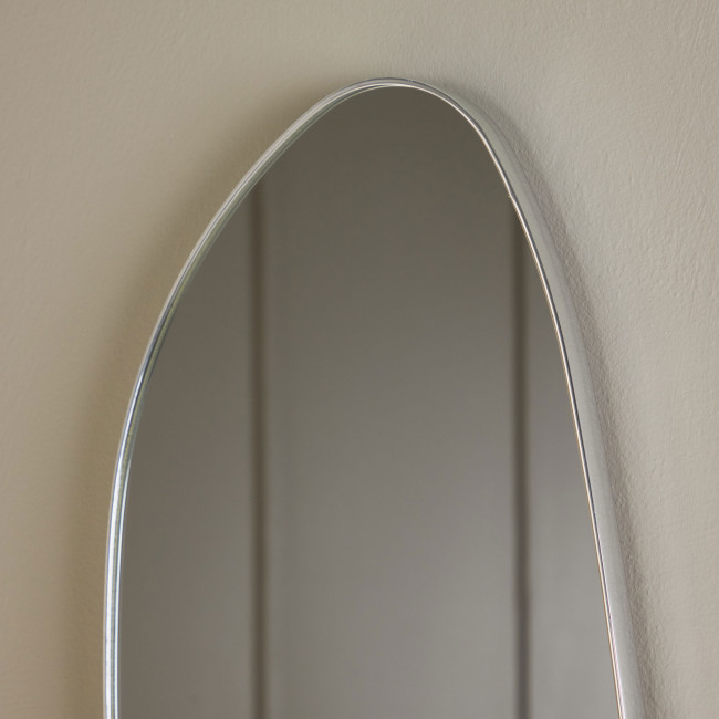 Borgholm - Miroir organique en aluminium 30x55cm