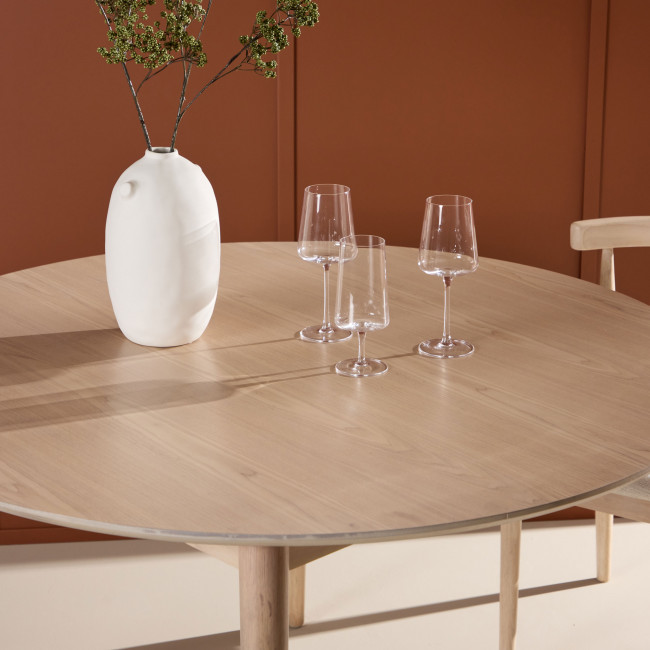 Flora - Table à manger 4 personnes ronde en bois
