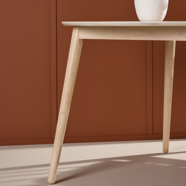 Flora - Table à manger 4 personnes ronde en bois