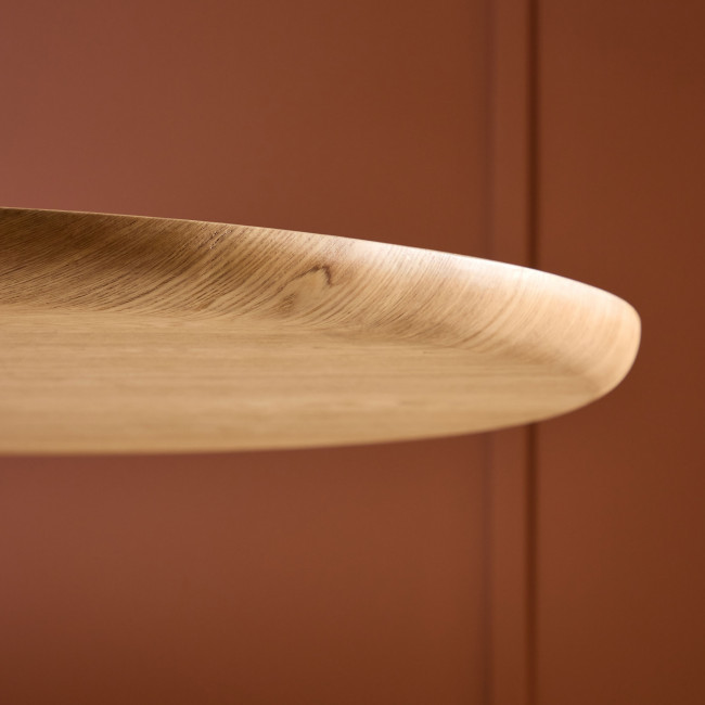 Stjarno - Table à manger 8 personnes ovale en bois