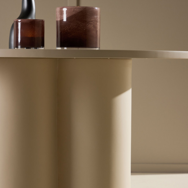 Olivia - Table basse ronde en bois ø80cm