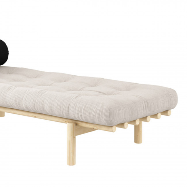 Next Daybed – Méridienne en bois naturel et tissu