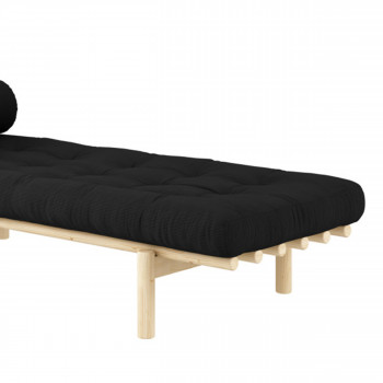 Next Daybed – Méridienne en bois naturel et tissu