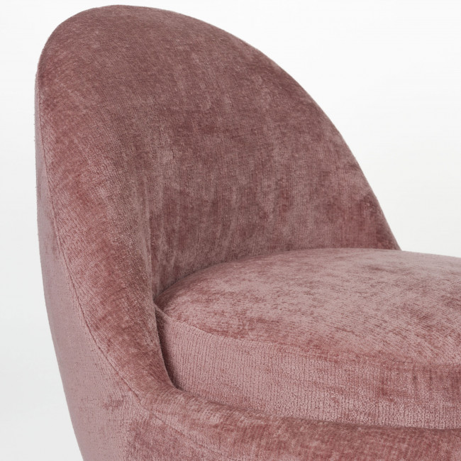 Nash - Fauteuil en velours 