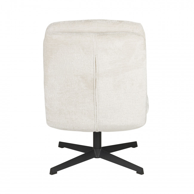 Kal - Fauteuil en velours et métal