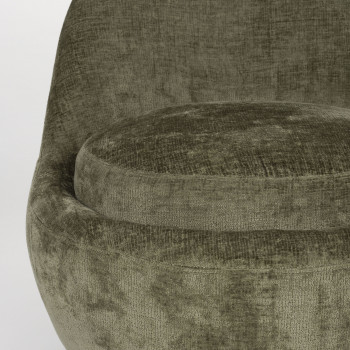 Nash - Fauteuil en velours