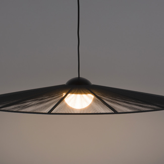 Belle L - Suspension ronde en métal ø80cm
