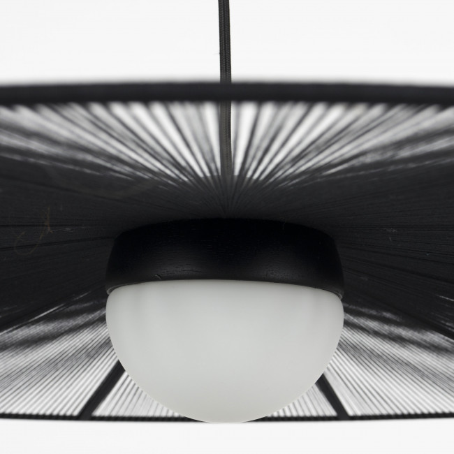 Belle L - Suspension ronde en métal ø80cm