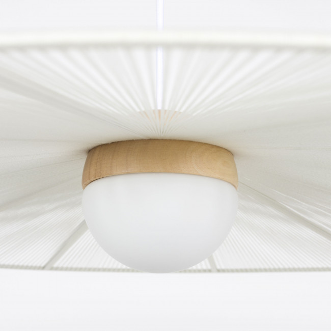 Belle L - Suspension ronde en métal ø80cm