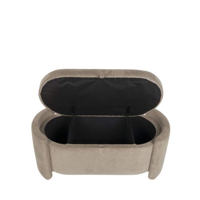 Miro - Banc coffre en tissu L108cm