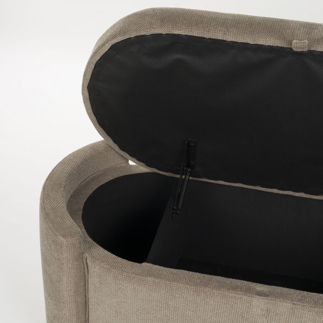 Miro - Banc coffre en tissu L108cm