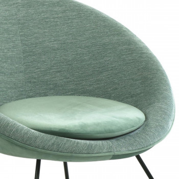 Garbo - Fauteuil en velours