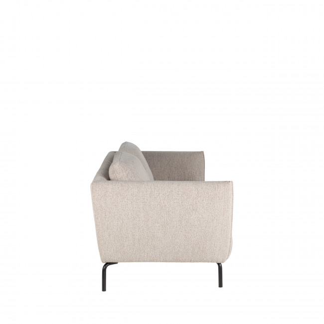 Melrose - Canapé 3 places en tissu bouclette