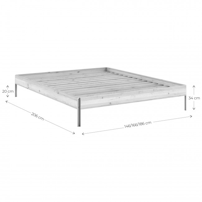 Core - Lit en bois 160x200cm