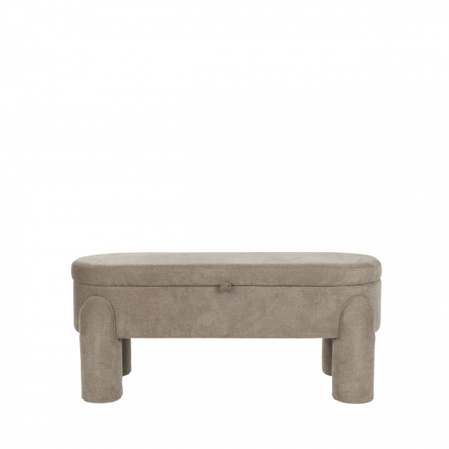 Orly - Banc coffre en tissu L113cm