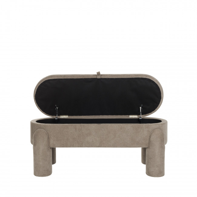 Orly - Banc coffre en tissu L113cm