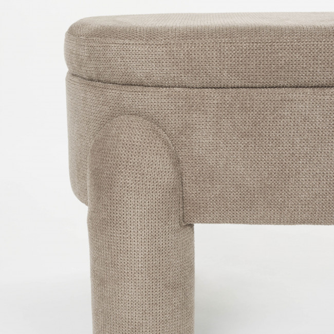 Orly - Banc coffre en tissu L113cm