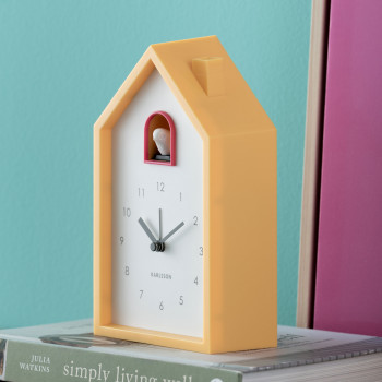 Alarm Modern Cuckoo - Réveil en plastique avec coucou